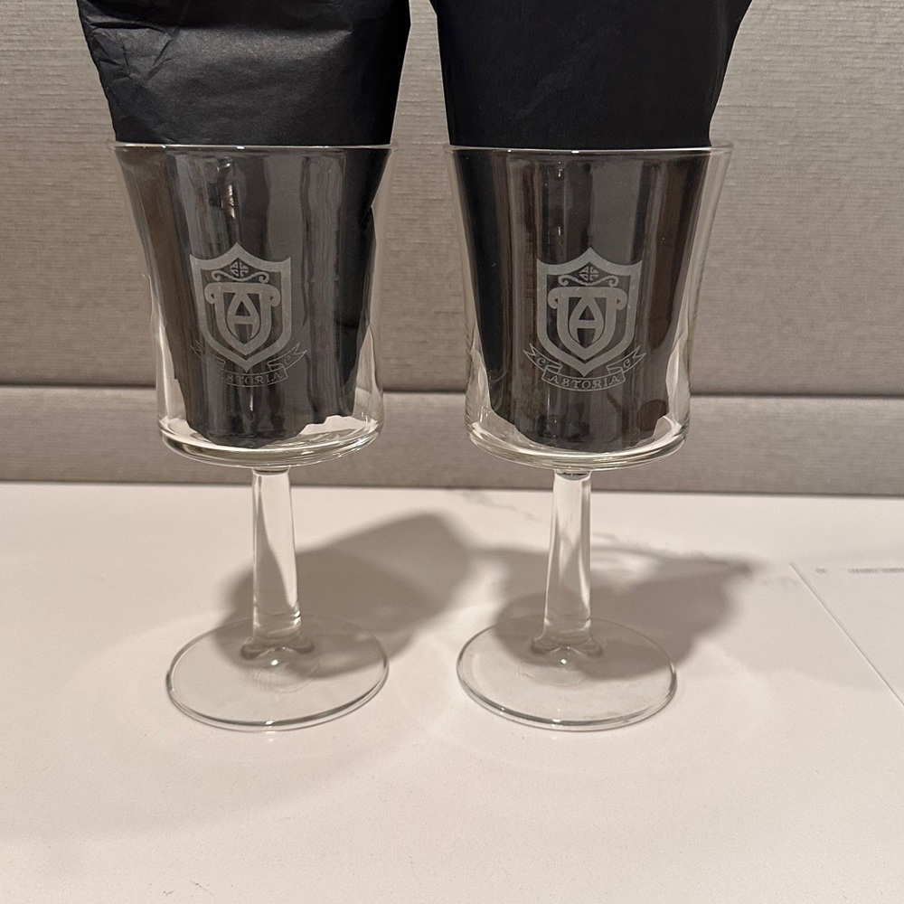 Astoria 67th Golf tournament Brandy glasses from 1977!